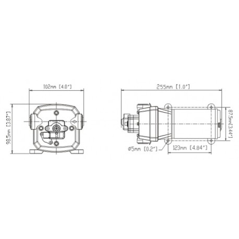 Sailflo 12v 12.5litre 35Psi 2.4bar Hidrofor Pompası