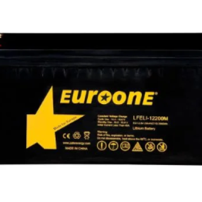 Euroone LFeLi-12200M 12.8V 200Ah Lityum Akü (LiFePO4)