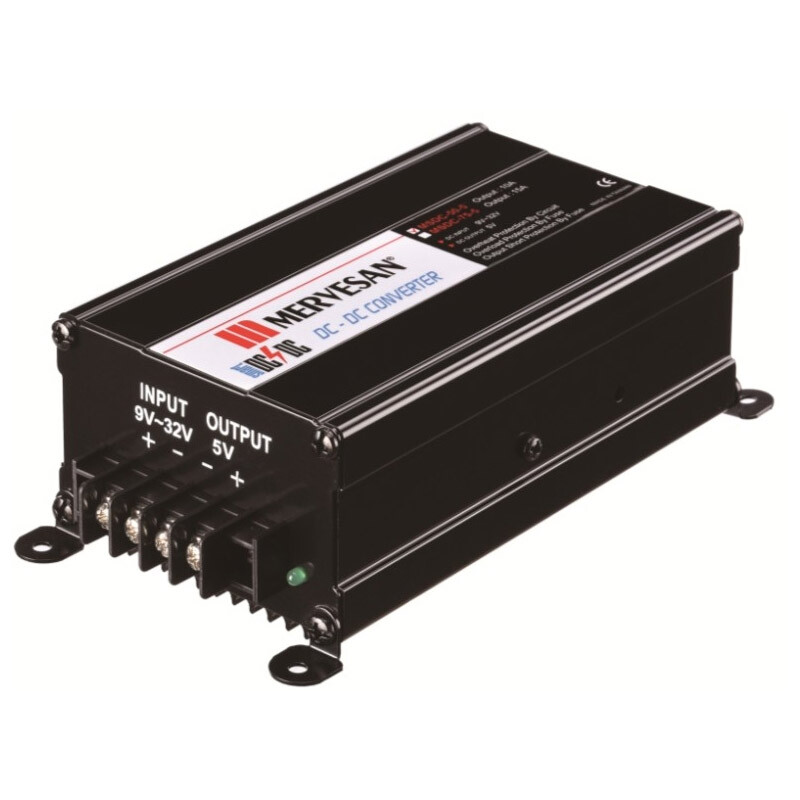 Mervesan MSDC-50-5 50W 9-32 Vdc/5 Vdc Modüler Konvertör 5v telefon sarj için