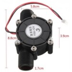 12V 10Watt Şebeke Tipi Su alternatörü Mini Hidroelektrik Üreteci