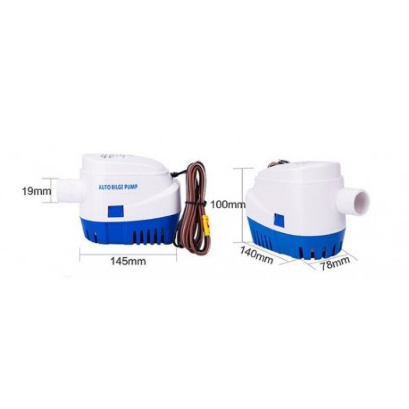 Sailflo 12v750 gph Otomatik Sintine/Miço Pompası