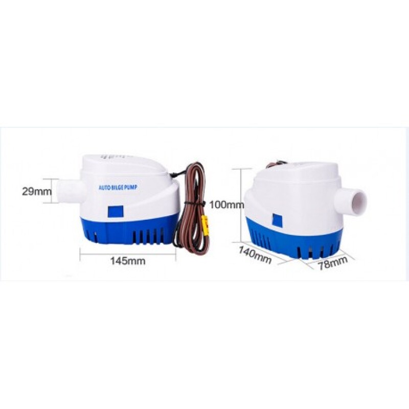 Sailflo 24v1100 gph Otomatik Sintine/Miço Pompası